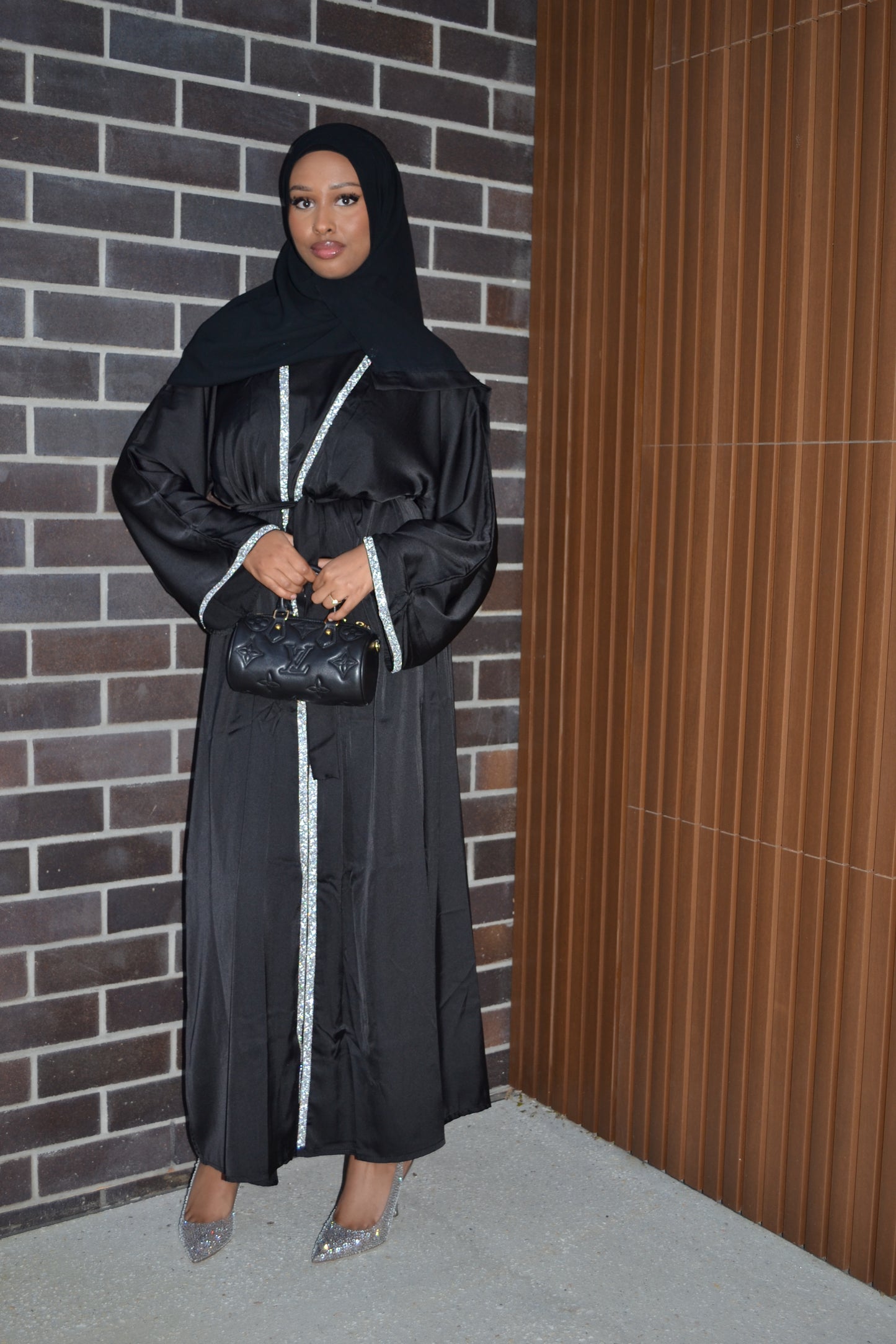 Two Piece Black Abaya