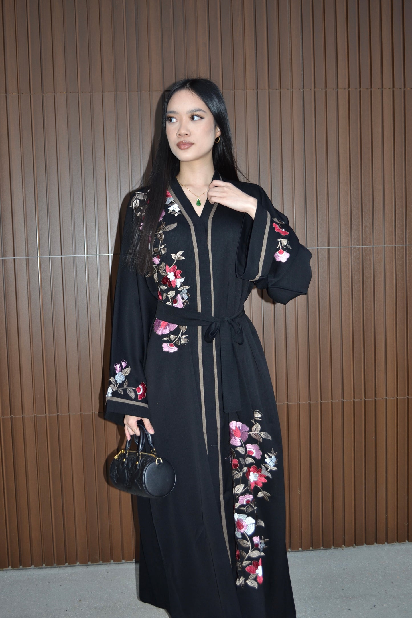 Floral Abaya