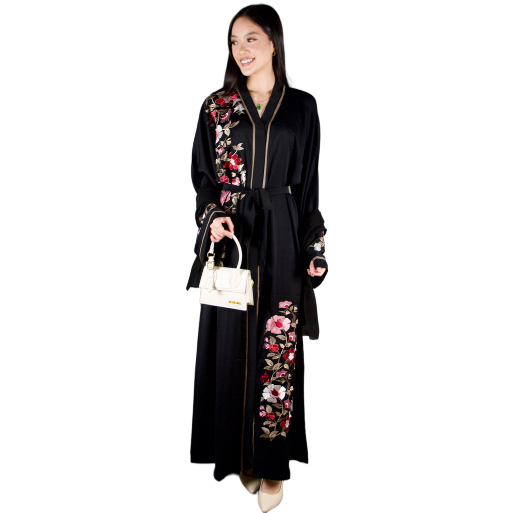 Floral Abaya