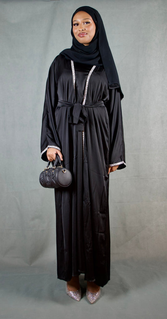 Two Piece Black Abaya