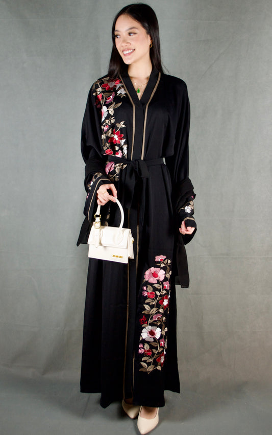 Floral Abaya